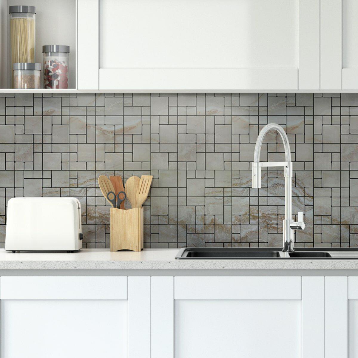 Мозаика самоклеящаяся PET300х300х4 мм SW-00001656 - фото 8 Мозаика самоклеящаяся PET300х300х4 мм SW-00001656 - фото 8