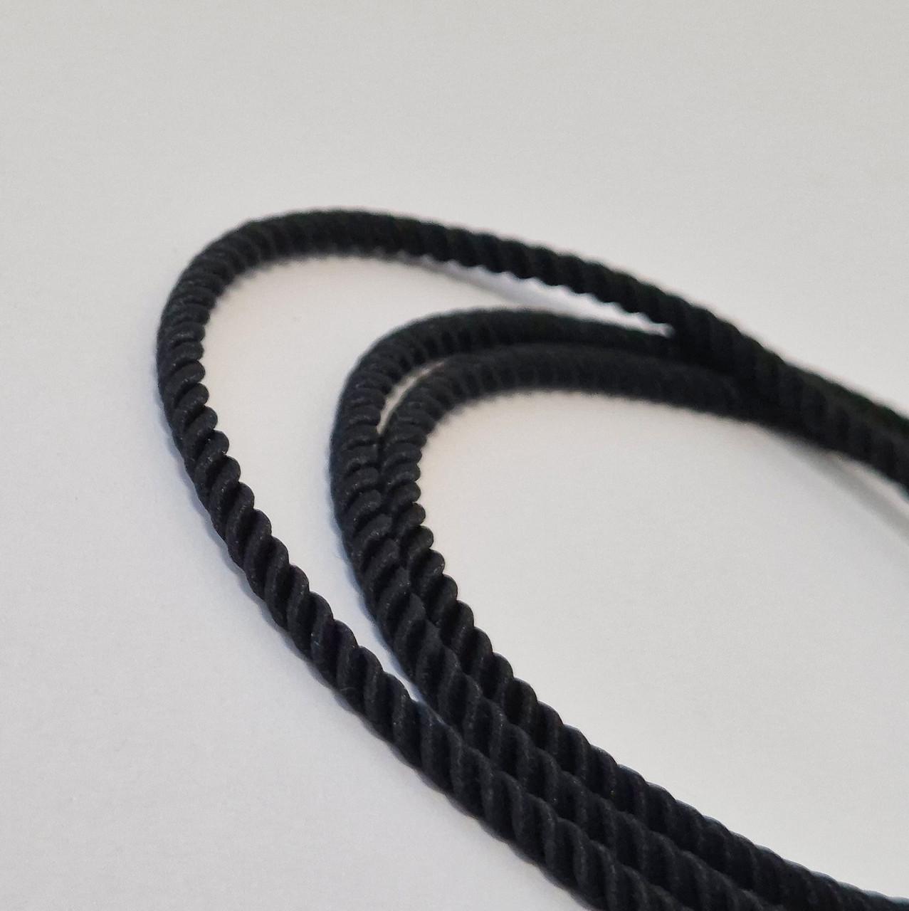 Шнурок на шию Мілан шовковий срібло 925 проби 1,04 г 2,5 мм 65 см Чорний (6010/2,5шн) - фото 7 Шнурок на шию Мілан шовковий срібло 925 проби 1,04 г 2,5 мм 65 см Чорний (6010/2,5шн) - фото 7