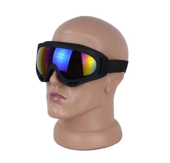 Окуляри гірськолижні тактична маска-окуляри для спорту та активних ігор Різнокольоровий (МГ-1001-1) - фото 3