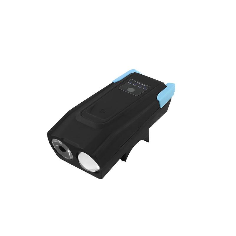 Фара велосипедная West Biking BK-1718 0701220 Black + Blue с выносным пультом батарея 2000 mAh велофара