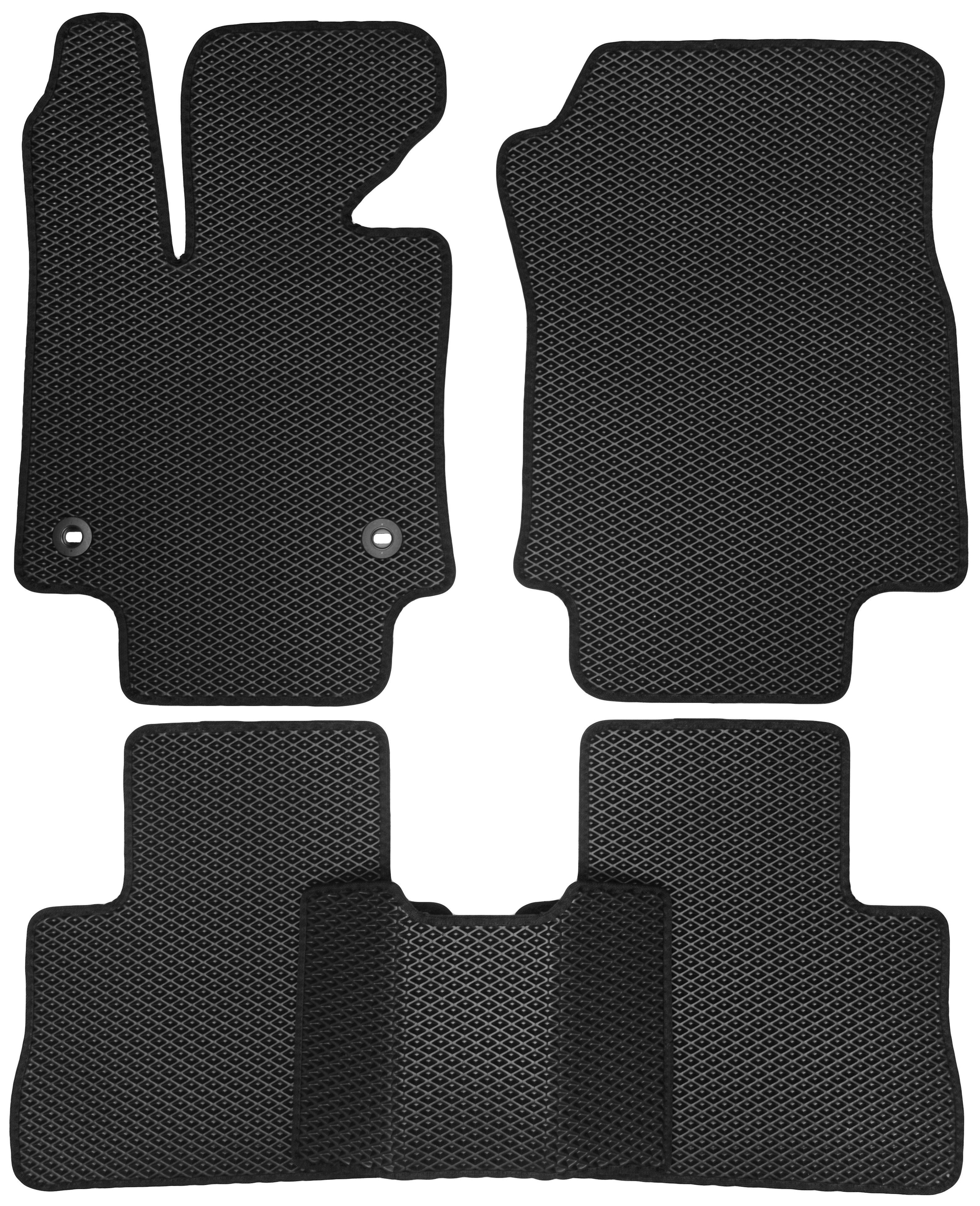 Коврики в салон для Toyota RAV4 '19- Hybrid EVA-полимерные Черный (169536)