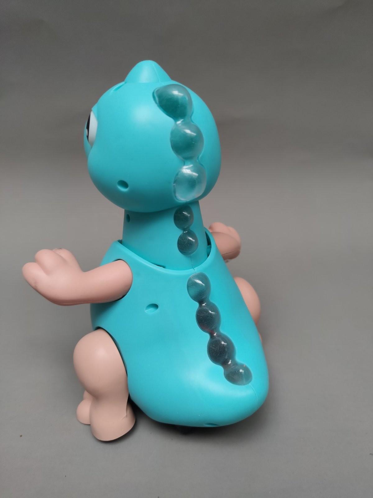 Інтерактивний динозавр AToys Swing Dinosaur звукові/світлові ефекти танцюють Blue (G_393-44Blue) - фото 4 Інтерактивний динозавр AToys Swing Dinosaur звукові/світлові ефекти танцюють Blue (G_393-44Blue) - фото 4