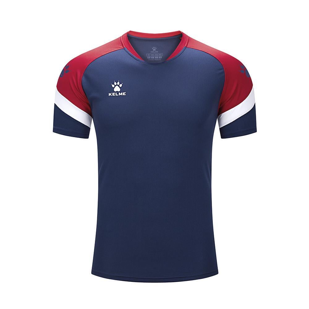 Футболка KELME BRAVO 7351TX1092.9423 XL Красный с синим (2626100770)