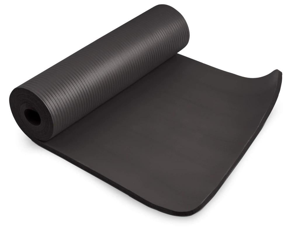 Килимок для йоги та фітнесу Power System PS-4017 NBR Fitness Yoga Mat Plus Black 180х61х1 см (15272635) - фото 7