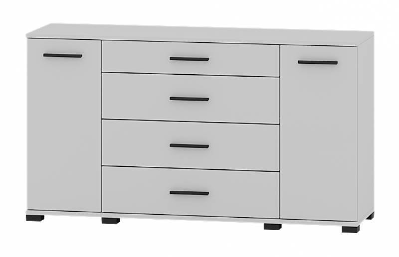 Комод Еверест Бриз К-6 телескопы 130х38х73 см Нимфея альба (15100)