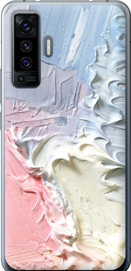Чехол на Vivo X50 Пастель v1 (3981u-1955-42517)