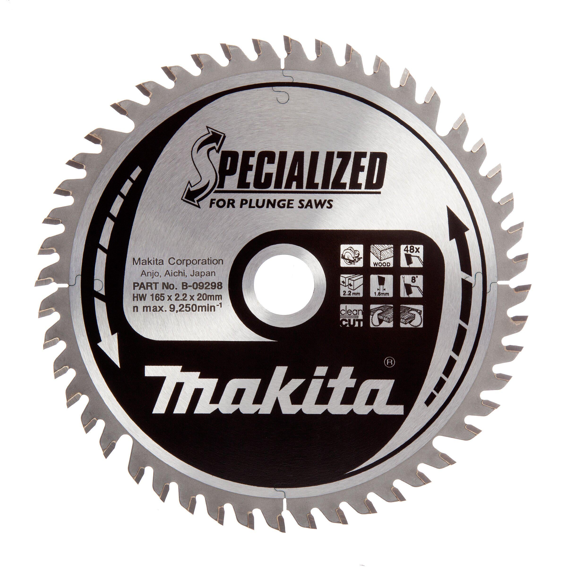 Диск пиляльний по дереву Makita 165х20 мм 48T