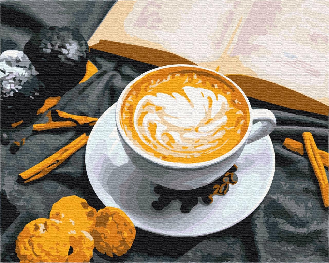 Картина за номерами Brushme Кава з ароматом кориці BS52634 (3093221868) Картина за номерами Brushme Кава з ароматом кориці BS52634 (3093221868)
