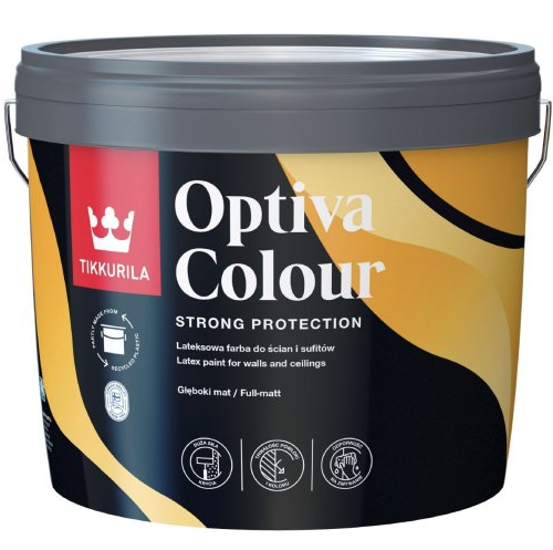 Краска акриловая латексная TIKKURILA Optiva Colour АР 9 л (2449977525)