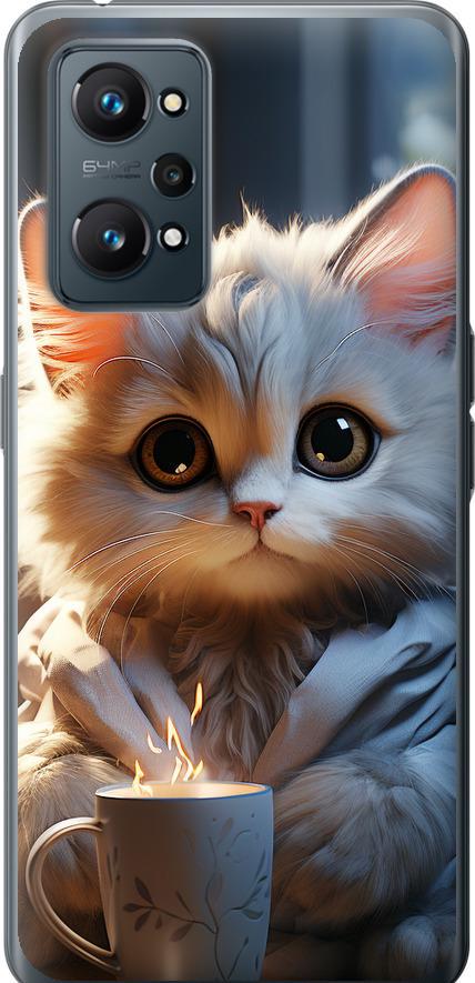Чехол на Realme GT Neo 2 White cat (5646u-2489-42517)