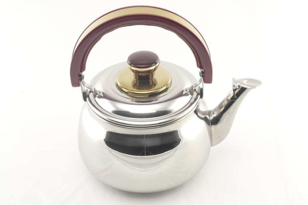 Чайник кухонный A-Plus WK-9028 со свистком/заварником нержавеющая сталь 1,8 л (30151000ER)