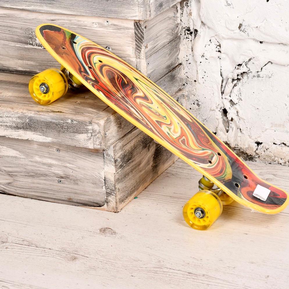 Пенниборд со светящимися колесами (2554538207) - фото 3 Пенниборд со светящимися колесами (2554538207) - фото 3