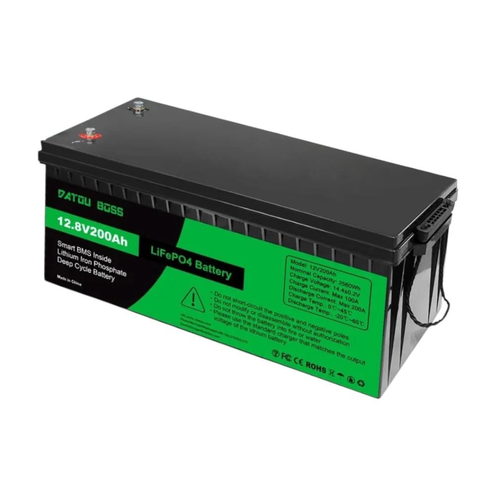 Акумулятор літій-залізо-фосфатний DATOU BOSS 12V 200А - фото 2 Акумулятор літій-залізо-фосфатний DATOU BOSS 12V 200А - фото 2