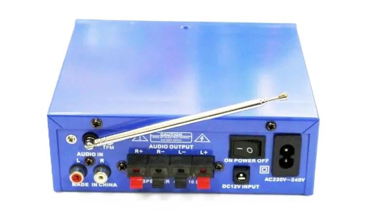 Усилитель мощности звука UKC SN 3636 Bluetooth 4,0 Blue (607796) - фото 3