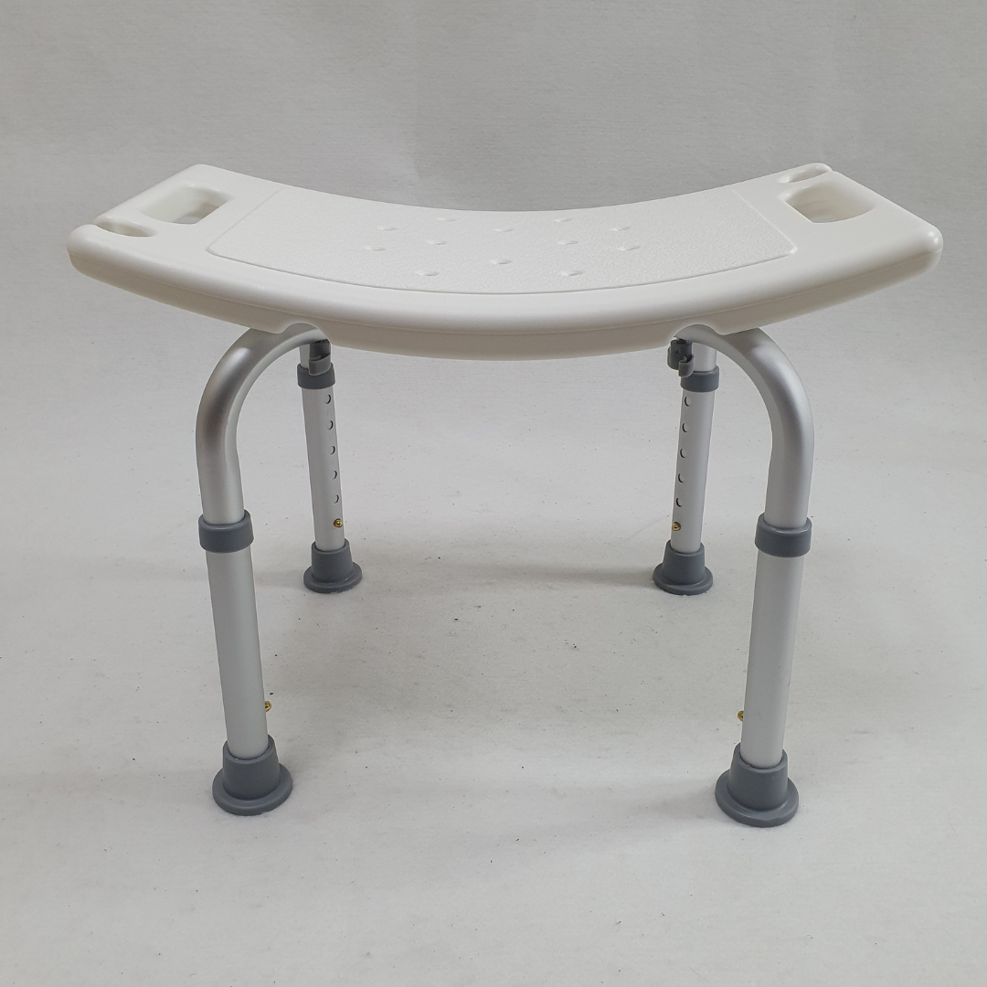 Табурет VKTD-4-White для ванной с пластиковым сиденьем с регулировкой высоты - фото 4 Табурет VKTD-4-White для ванной с пластиковым сиденьем с регулировкой высоты - фото 4