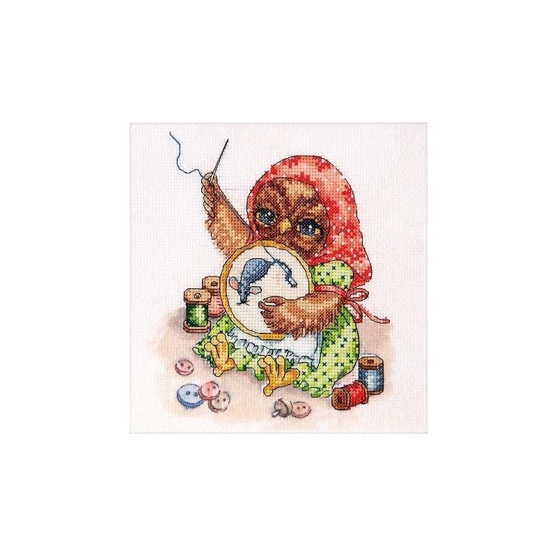 Набор для вышивания крестиком Alisena 5030 За вышивкой (19577)