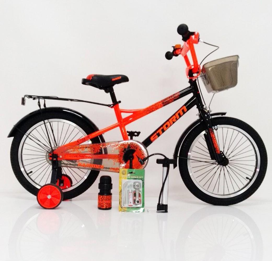 Велосипед Hammer Storm 16 2021 Помаранчевий (8890000188)