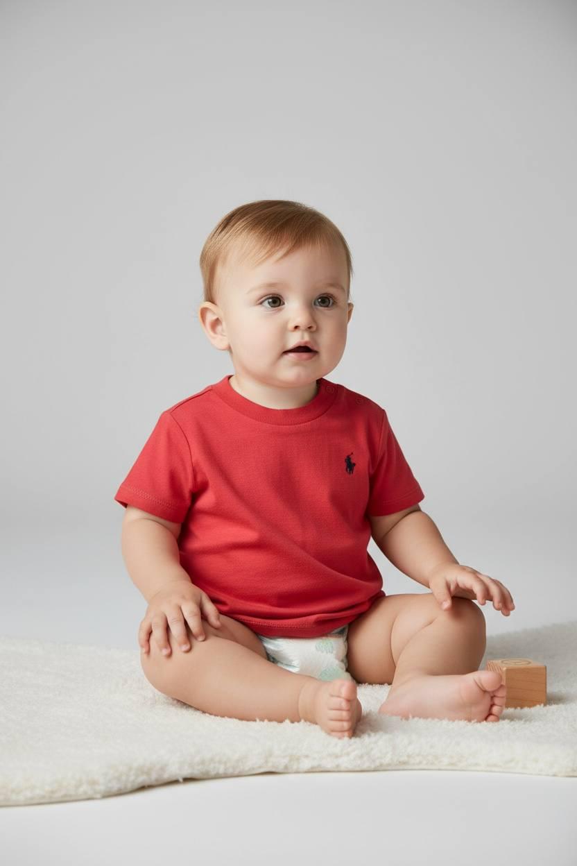 Футболка Ralph Lauren 3 мес. 60 см Кирпичный (0012788) Футболка Ralph Lauren 3 мес. 60 см Кирпичный (0012788)