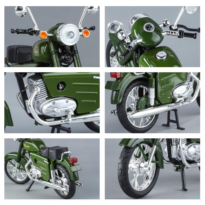 Іграшковий мотоцикл масштабний TK Group Jawa 350 1:12 металевий для дітей (28444240) - фото 4 Іграшковий мотоцикл масштабний TK Group Jawa 350 1:12 металевий для дітей (28444240) - фото 4