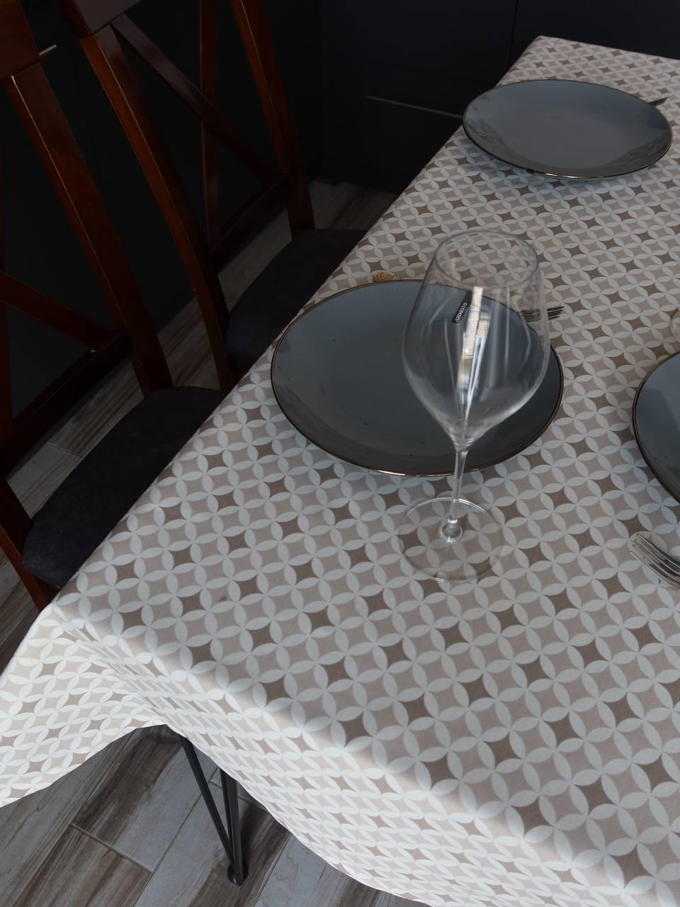 Скатертина водовідштовхувальна тефлонова прямокутна 140x170 см (300137-p2) - фото 2