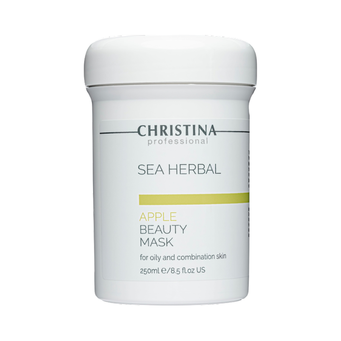 Маска для жирной и комбинированной кожи Christina Sea Herbal Beauty Mask Green Apple 250 мл (CHR057)