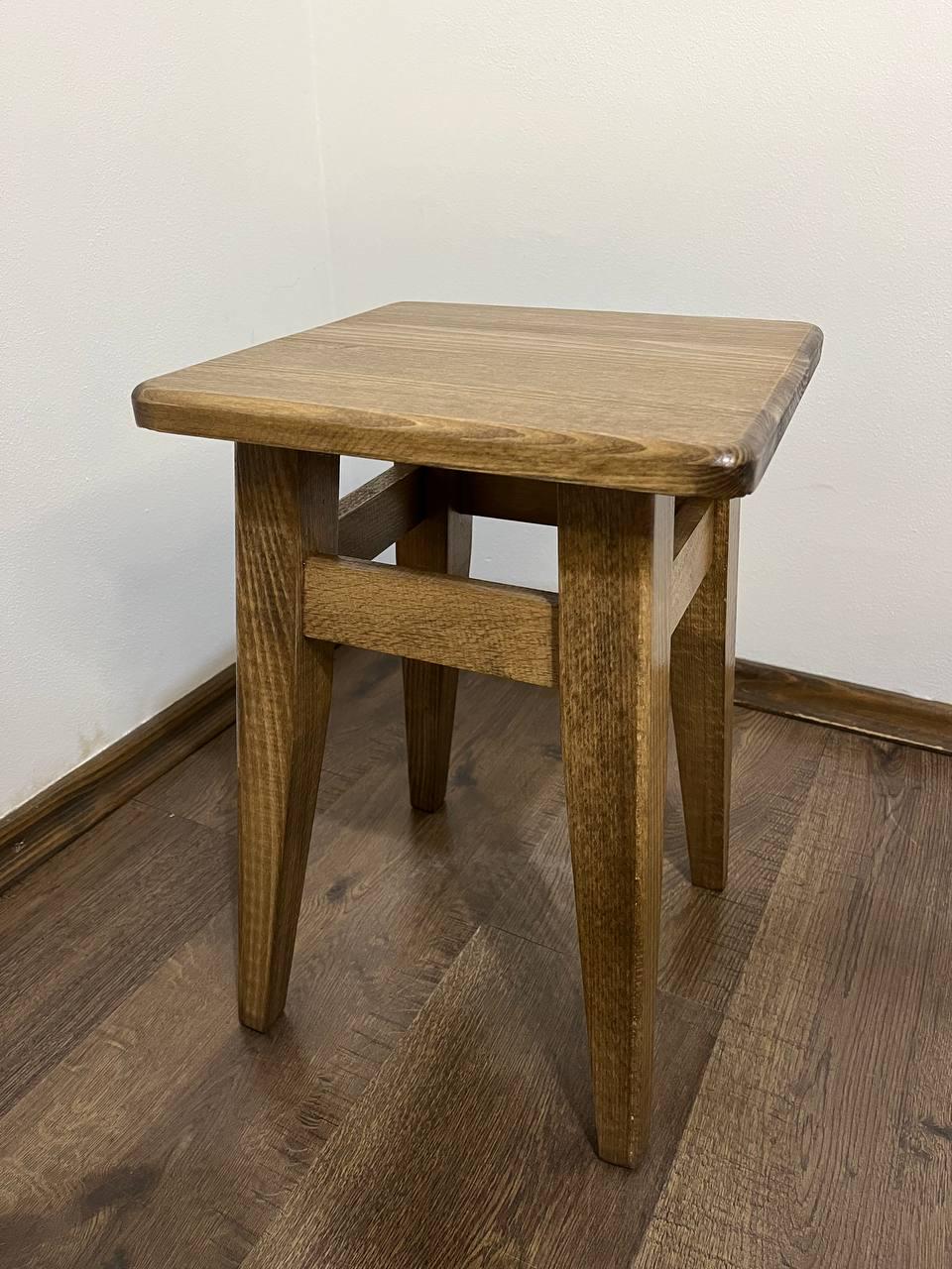 Комплект табуретів з твердим сидінням 45х30х30 см 2 шт. Бук/Горіх (0074) - фото 5 Комплект табуретів з твердим сидінням 45х30х30 см 2 шт. Бук/Горіх (0074) - фото 5