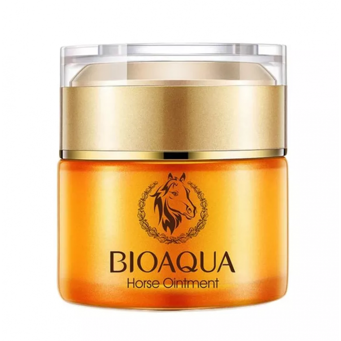 Крем для лица BIOAQUA Horse Ointment Cream с антивозрастным эффектом на основе конского масла 50 мл