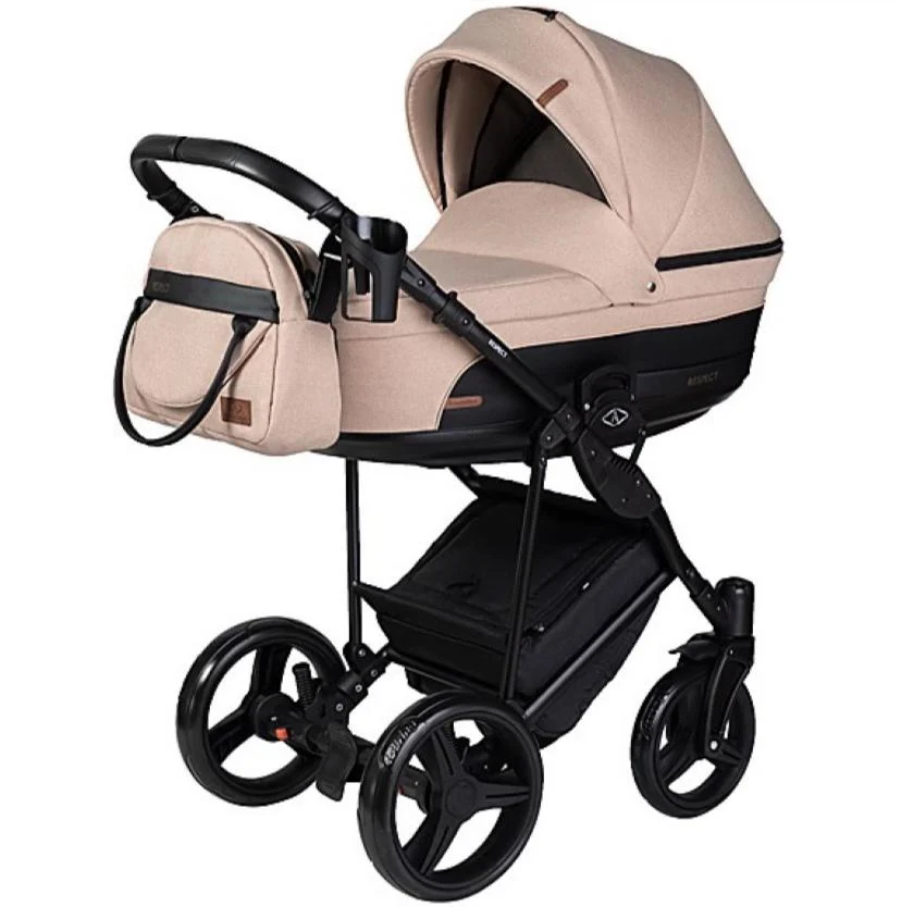 Коляска Angelini Respect Бежевий (25157181) - фото 1 Коляска Angelini Respect Бежевий (25157181) - фото 1