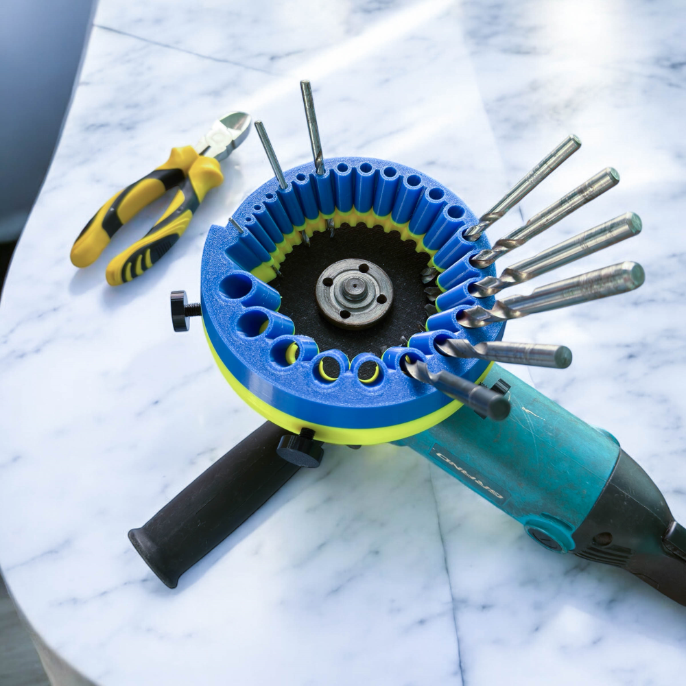 Насадка на болгарку КШМ 125 мм для заточки сверл 2-12,5 мм (25235139) - фото 4 Насадка на болгарку КШМ 125 мм для заточки сверл 2-12,5 мм (25235139) - фото 4