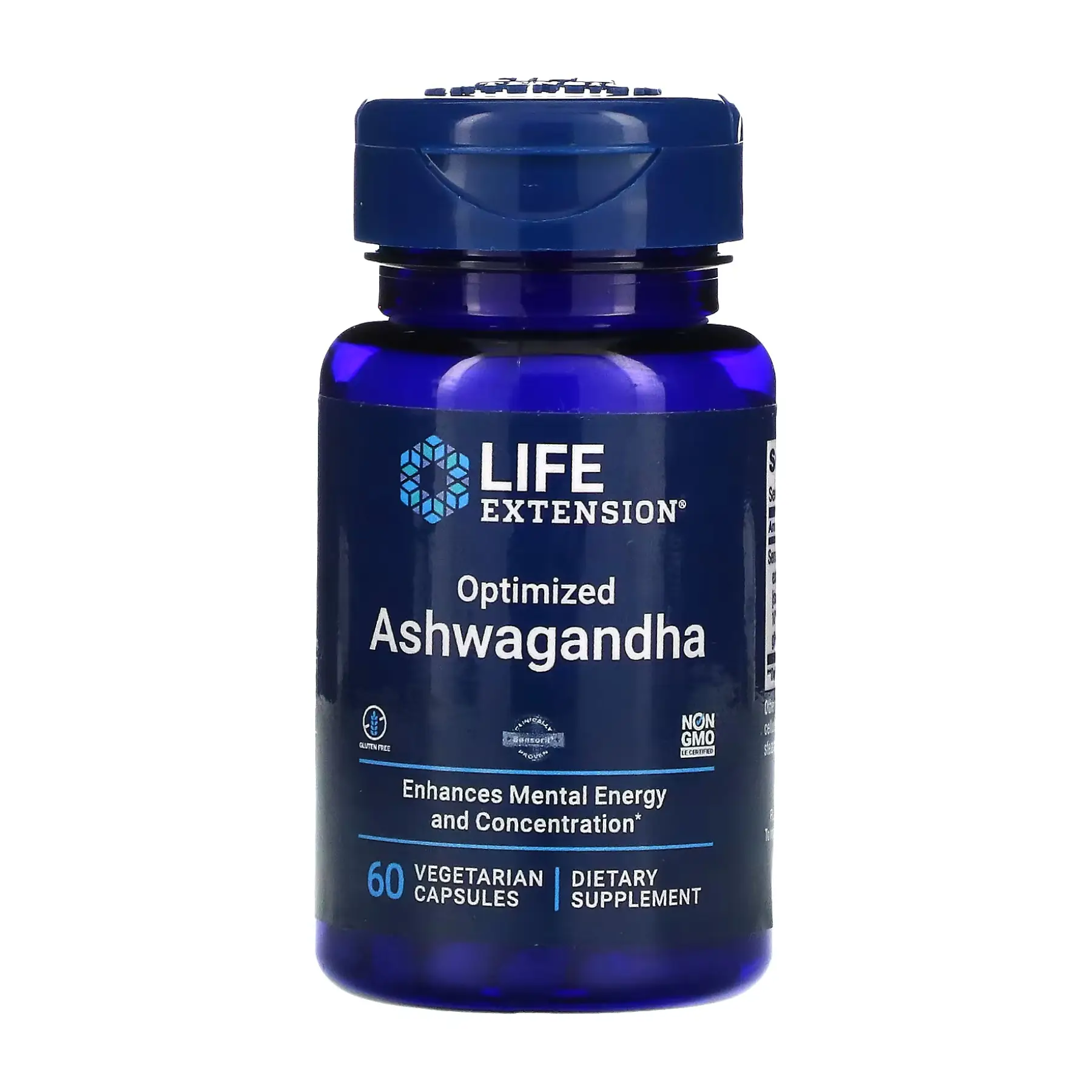 Добавка Ашваганда Life Extension Optimized Ashwagandha 60 vcaps Добавка Ашваганда Life Extension Optimized Ashwagandha 60 vcaps