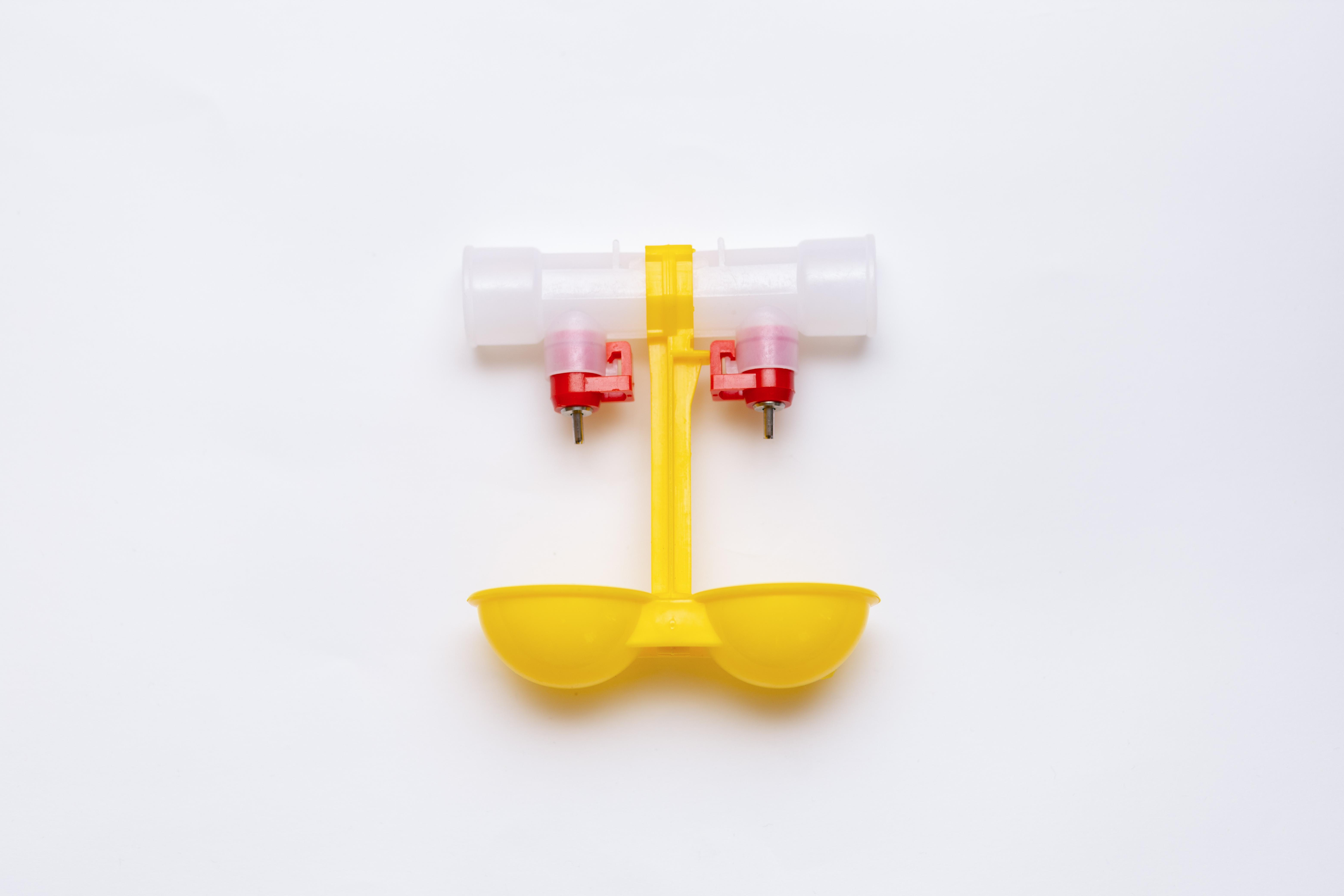 Поїлка ніпельна для птиці C21 з подвійною чашею (11641) - фото 2 Поїлка ніпельна для птиці C21 з подвійною чашею (11641) - фото 2