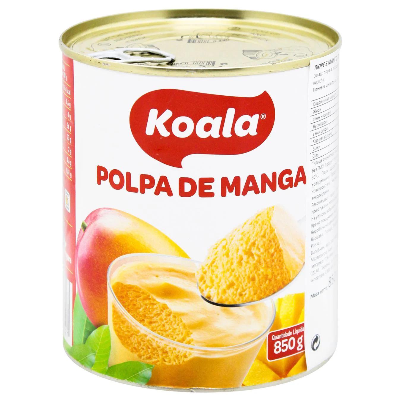 Пюре манго Koala Polpa De Manga 850 г (24167289)