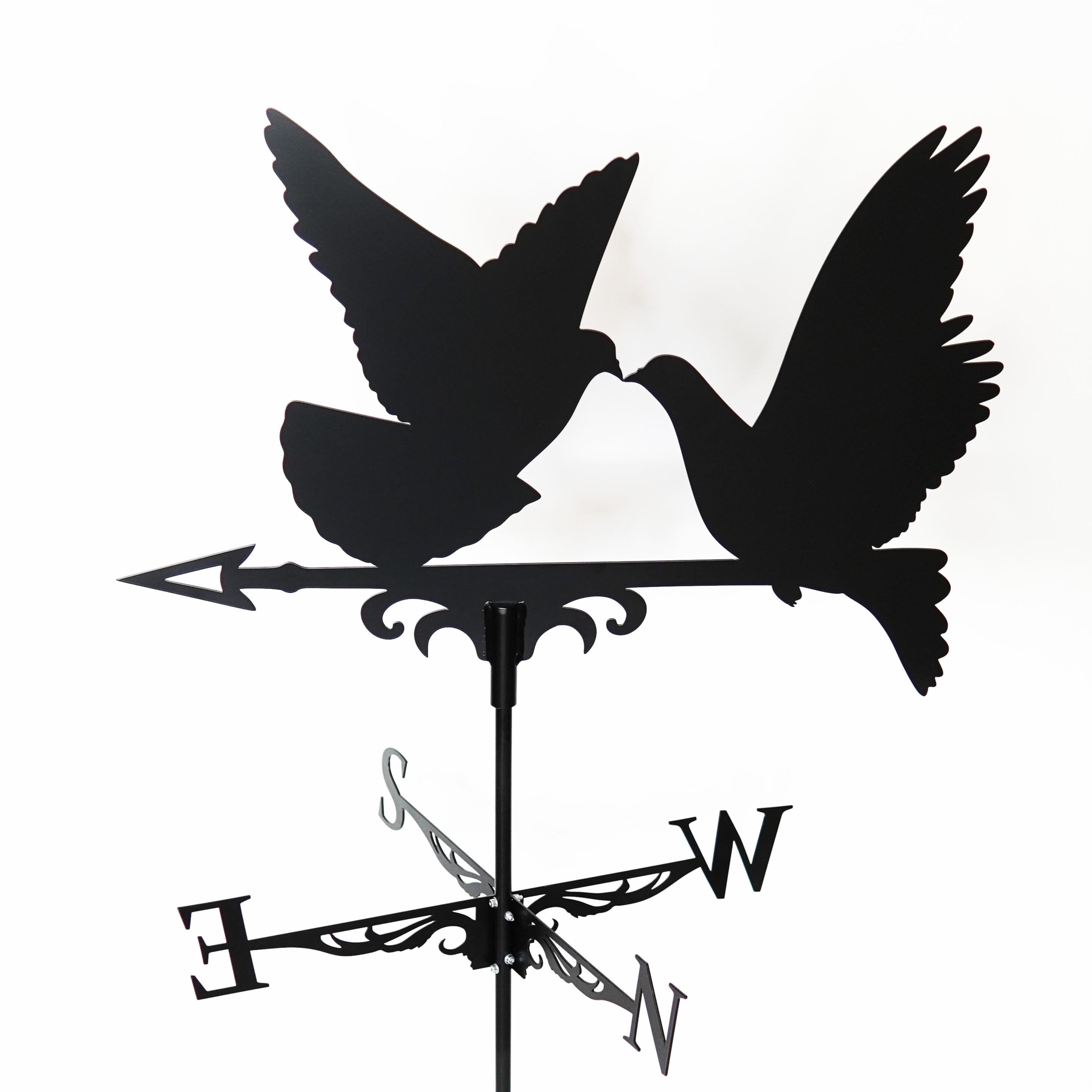 Флюгер маленький на дах Голуби 50х70 см (2674352) Флюгер маленький на дах Голуби 50х70 см (2674352)