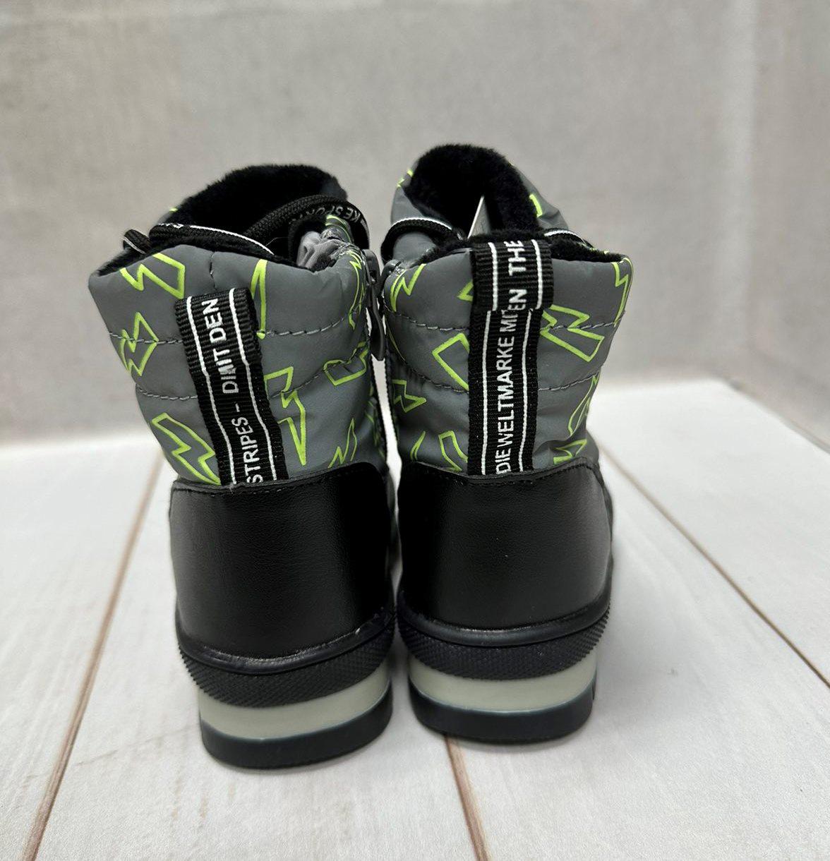 Сапоги-дутики детские Kimboo р. 27 17,5 см Черный/Серый - фото 2 Сапоги-дутики детские Kimboo р. 27 17,5 см Черный/Серый - фото 2