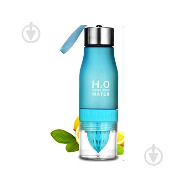Спортивная бутылка соковыжималка H2O water bottle Blue (987351) Спортивная бутылка соковыжималка H2O water bottle Blue (987351)