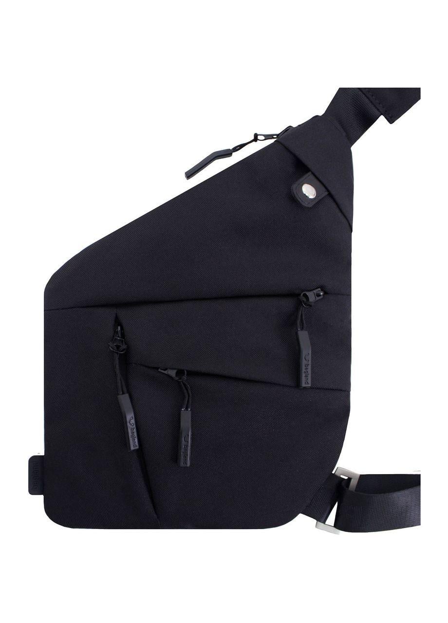 Сумка-месенджер Bagland Triangle 3 л Чорний (3596508) Сумка-месенджер Bagland Triangle 3 л Чорний (3596508)