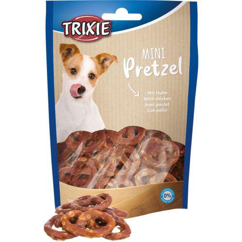 Лакомство Trixie Mini Pretzels для собак Крендель с курицей 100 г