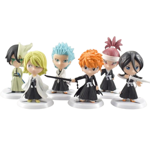 Фигурки Bleach Ichigo Ulquiorra 6 шт. 6-8 см