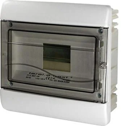 Щит розподільний E.NEXT TAREL PT 9 модулів пластик 200х204х100 мм Прозорий (6667-109)