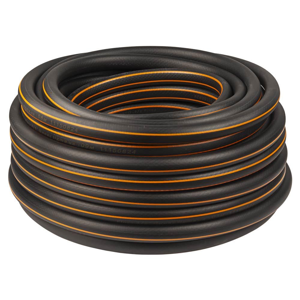 Шланг для полива FLORA 4 слоя армированный 1/2" 20 м Оникс (5064634)