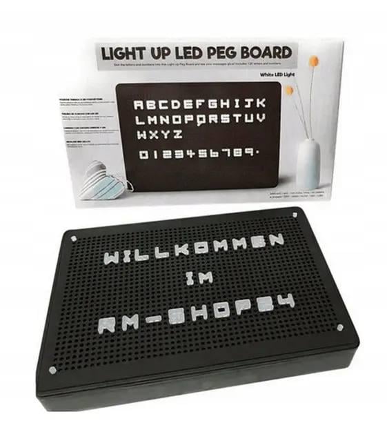 Світлова дошка з літерами LED для навчання (200892)