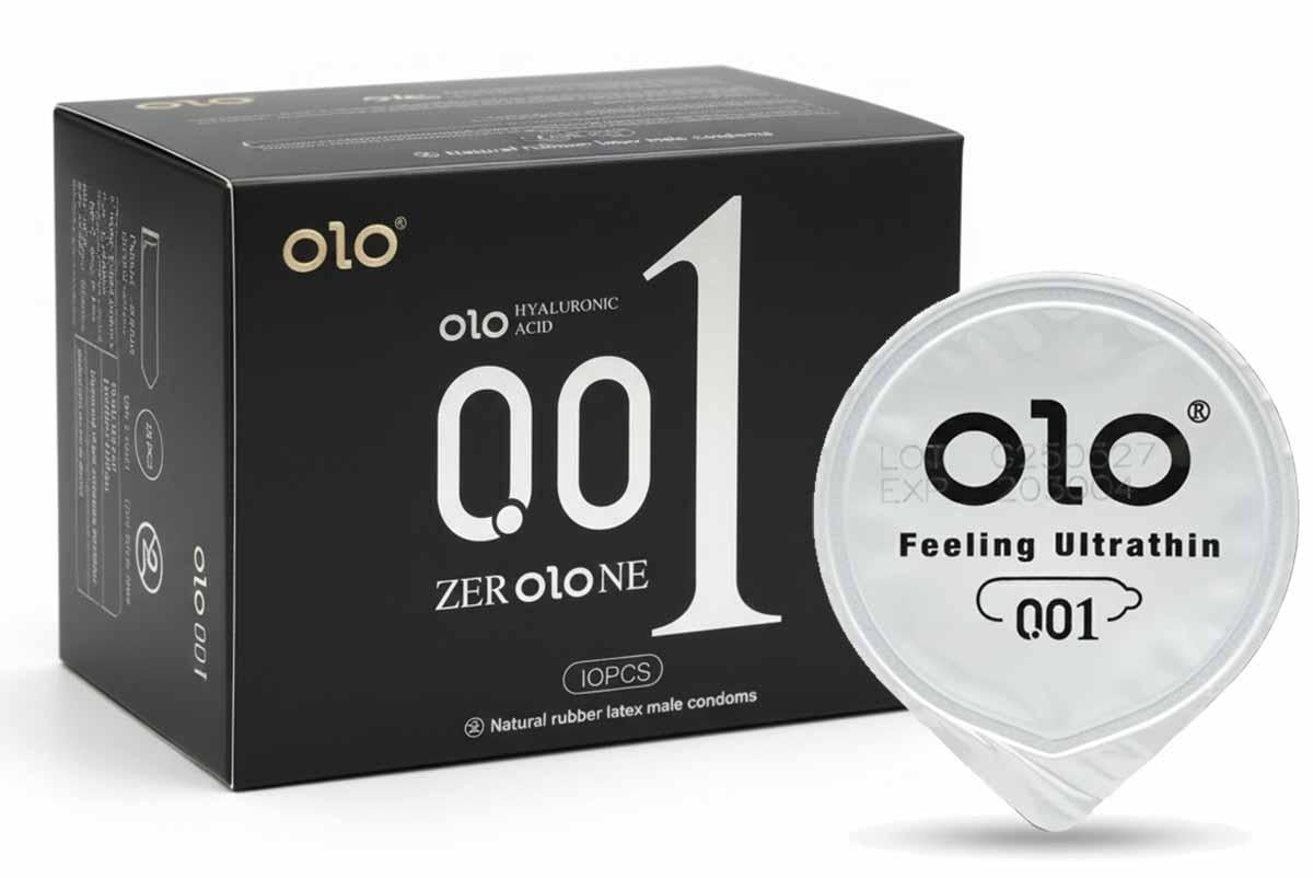 Презервативи OLO Feeling Ultrathin класичні ультратонкі 10 шт. (BLS00301)