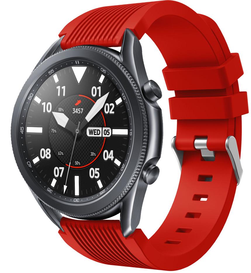 Ремешок Line для Samsung Galaxy Watch 3 45 мм Red (19641) Ремешок Line для Samsung Galaxy Watch 3 45 мм Red (19641)
