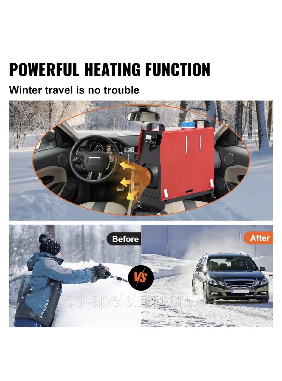 Обогреватель дизельный воздушный VEVOR 12V 8KW (22519936) - фото 5 Обогреватель дизельный воздушный VEVOR 12V 8KW (22519936) - фото 5