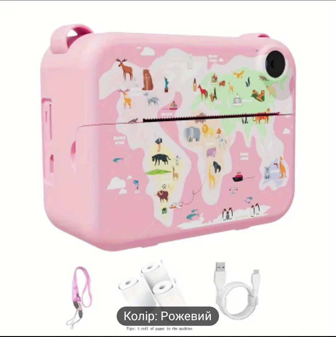 Цифровий дитячий фотоапарат P2 для миттєвого друку та запису відео з USB - фото 6 Цифровий дитячий фотоапарат P2 для миттєвого друку та запису відео з USB - фото 6