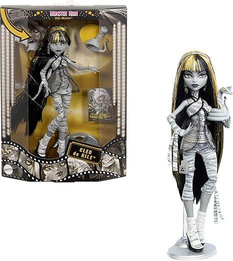 Кукла Monster High Cleo De Nile Reel Drama Doll - фото 7 Кукла Monster High Cleo De Nile Reel Drama Doll - фото 7
