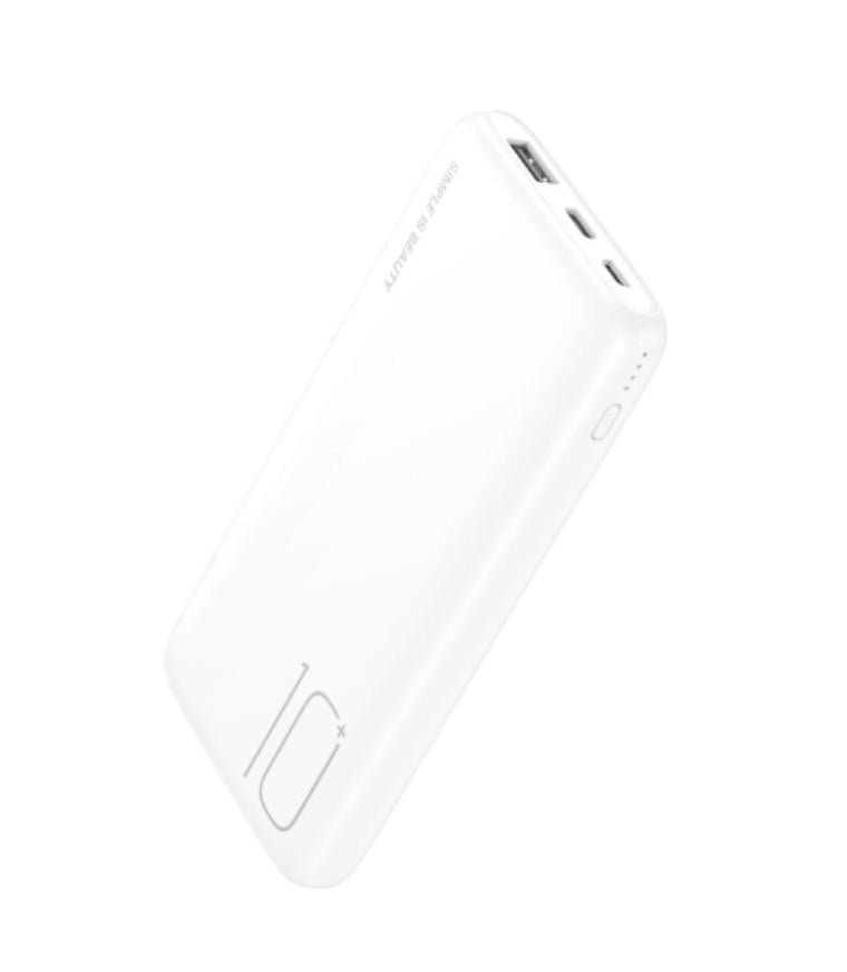 Повербанк XO PR182 Light Display 10000 mAh White (365126985)