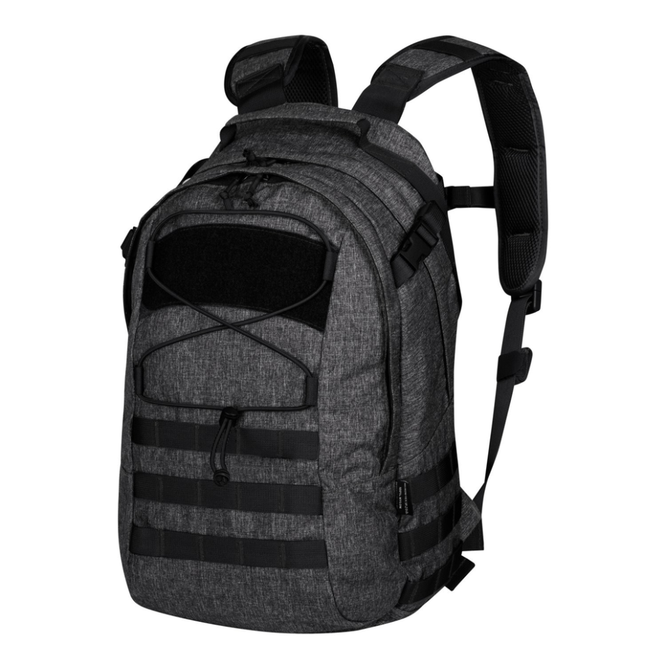 Рюкзак тактический Helikon-Tex EDC Backpack Blend 21 л 29x46x13,5 см Melange Black-Grey (PL-EDC-NP-M1)