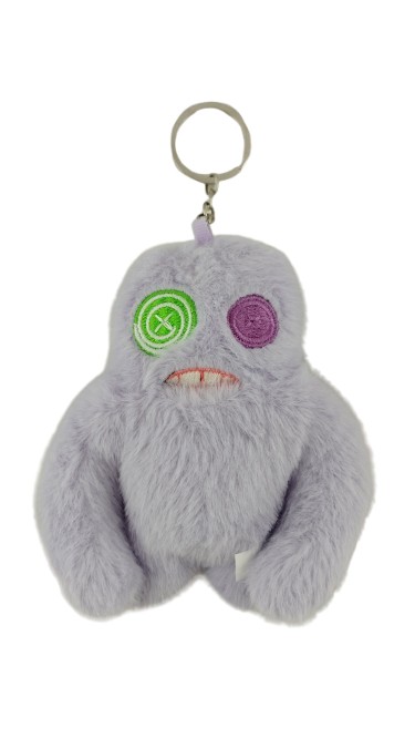 Мягкая игрушка-брелок A-Toys Fuggler Funny Ugly Monster 13 см Сиреневый (000006)