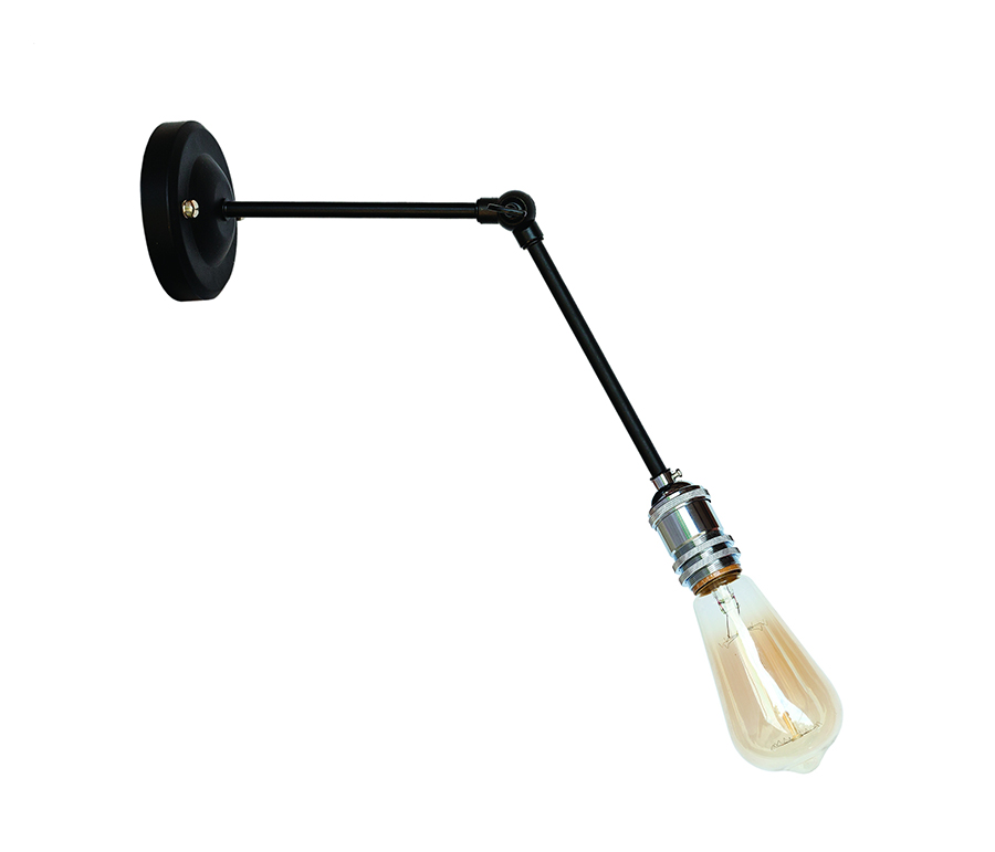 Бра Levistella Lofty с патроном AMP14 Черный/Хром (1963530757)